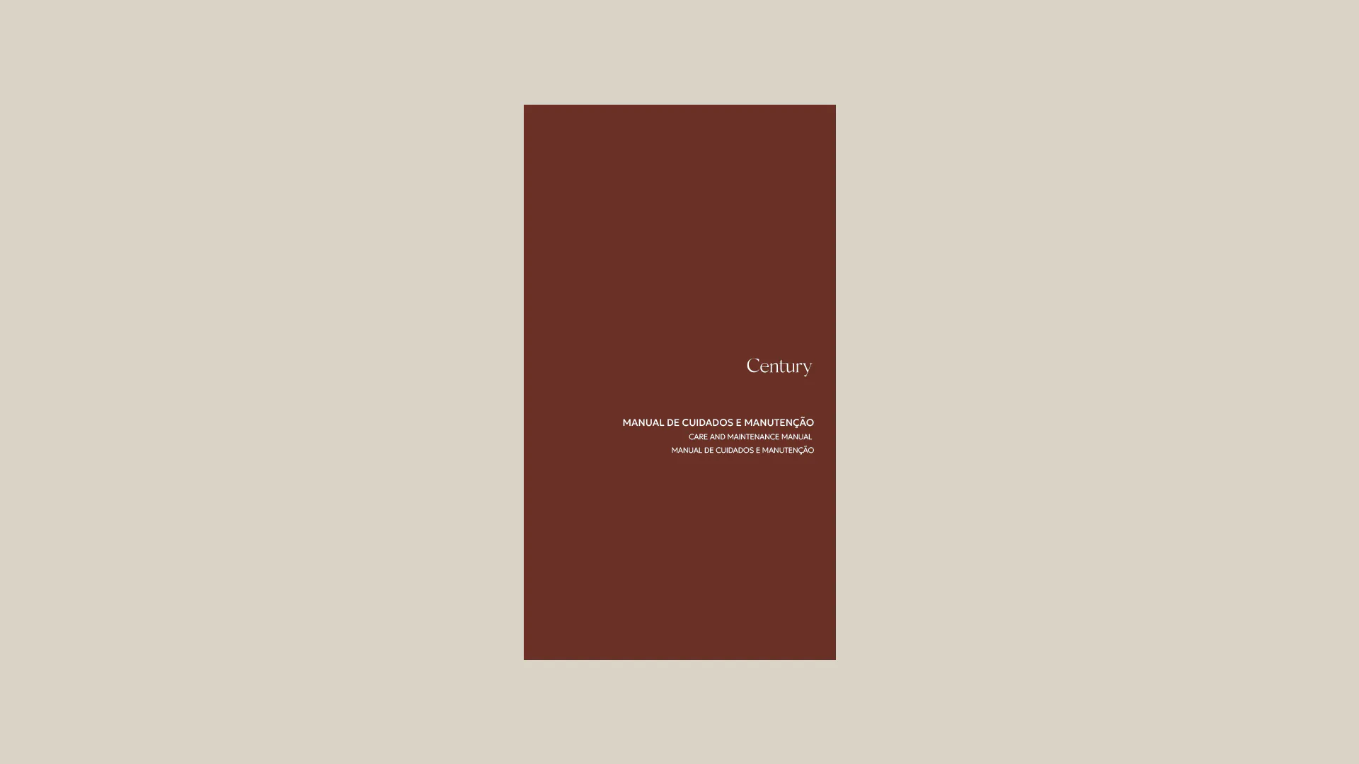 Care and Maintenance Manual